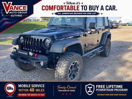 Black Clearcoat 2016 Jeep Wrangler Unlimited Rubicon