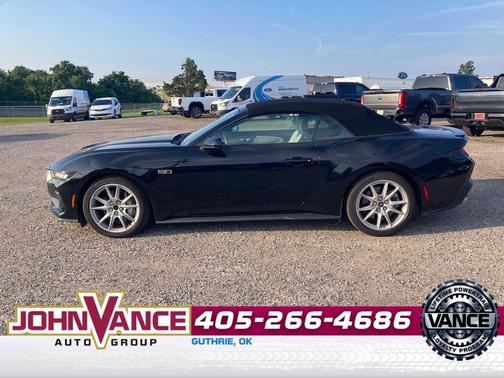 Shadow Black 2024 Ford Mustang GT Premium