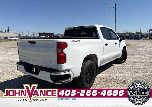 Summit White 2023 Chevrolet Silverado 1500 Custom