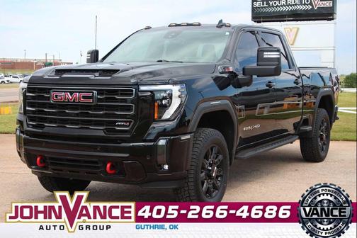 Onyx Black 2024 GMC Sierra 2500 AT4