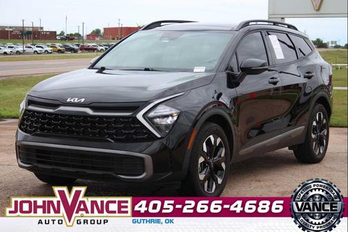 Ebony Black 2023 Kia Sportage X-Line