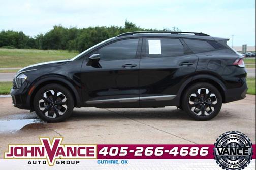 Ebony Black 2023 Kia Sportage X-Line