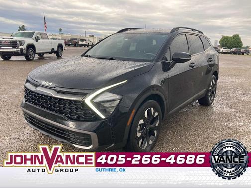 Ebony Black 2023 Kia Sportage X-Line