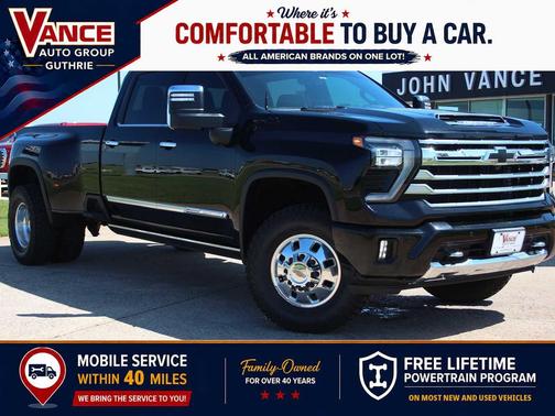Black 2025 Chevrolet Silverado 3500 High Country