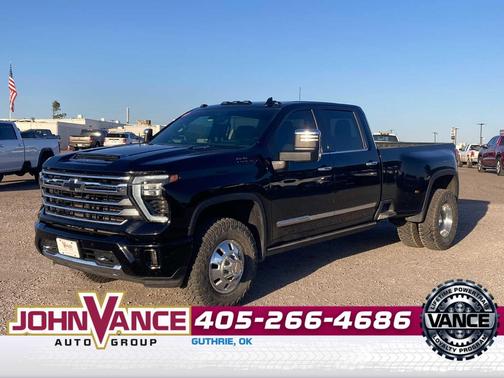 Black 2025 Chevrolet Silverado 3500 High Country