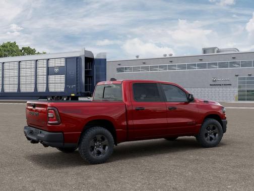 Molten Red Pearlcoat 2026 RAM 1500 Warlock Crew Cab 4x4 5'7' Box