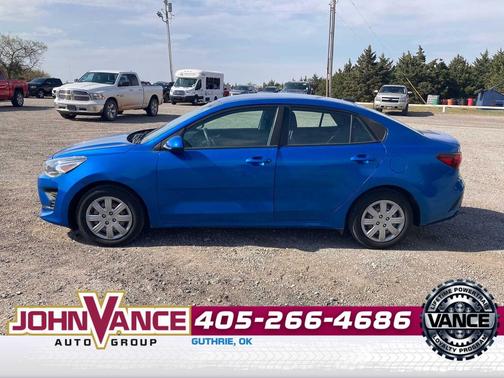 Sporty Blue 2023 Kia Rio S
