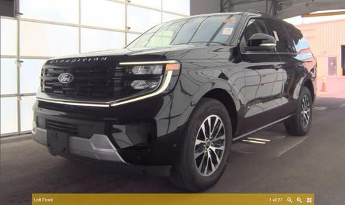 Agate Black Metallic 2025 Ford Expedition Platinum