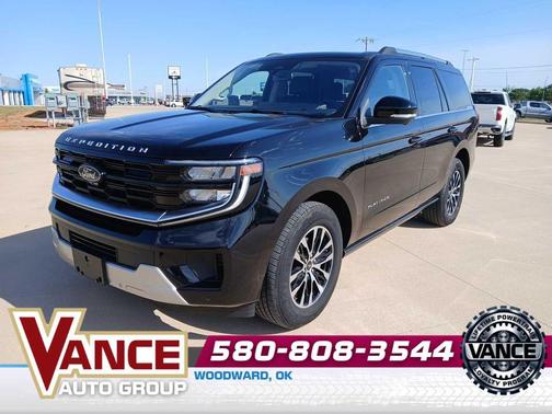 Agate Black Metallic 2025 Ford Expedition Platinum