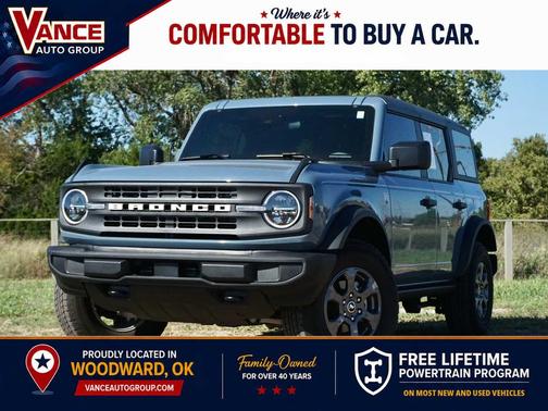 Azure Gray Metallic Tri-Coat 2025 Ford Bronco Big Bend