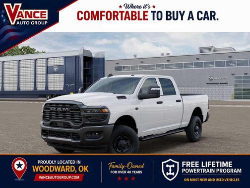 Bright White Clearcoat 2027 RAM 2500 Tradesman