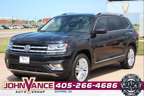Deep Black Pearl 2019 Volkswagen Atlas 3.6L SEL Premium