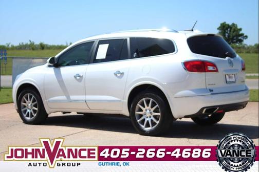 White Frost Tricoat 2017 Buick Enclave Leather