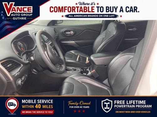 Bright White Clearcoat 2022 Jeep Cherokee Latitude Lux