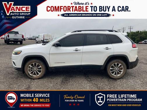 Bright White Clearcoat 2022 Jeep Cherokee Latitude Lux