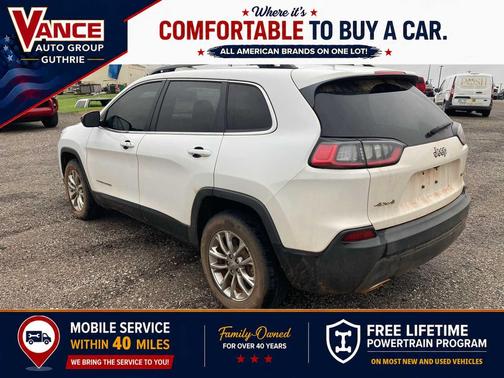 Bright White Clearcoat 2022 Jeep Cherokee Latitude Lux