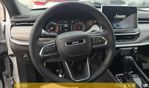 Bright White Clearcoat 2024 Jeep Compass Limited