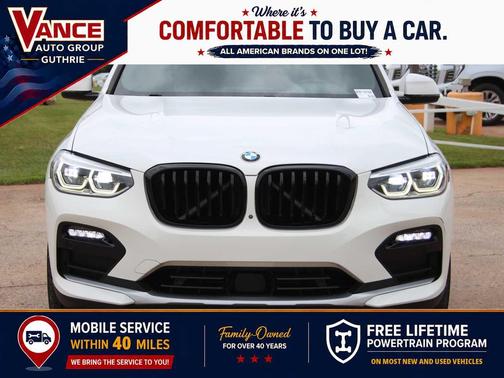 Alpine White 2021 BMW X4 xDrive30i