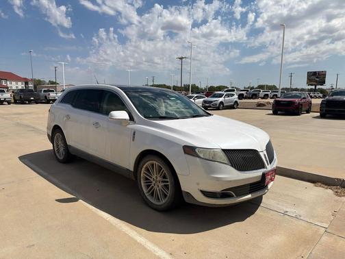 White Platinum Metallic Tri-Coat 2013 Lincoln MKT EcoBoost