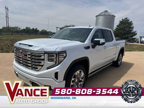 Glacier White Tricoat 2026 GMC Sierra 1500 Denali