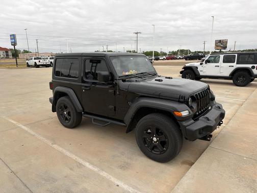 Black Clearcoat 2022 Jeep Wrangler Sport S