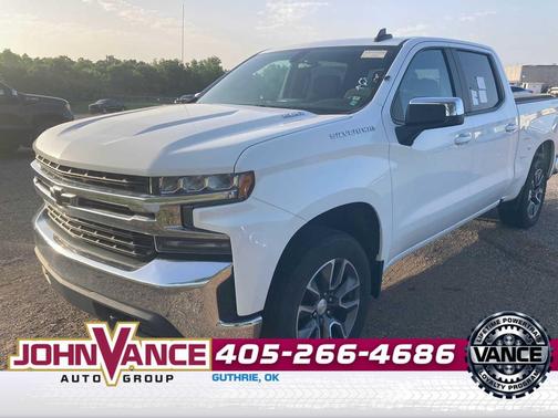 Summit White 2021 Chevrolet Silverado 1500 LT