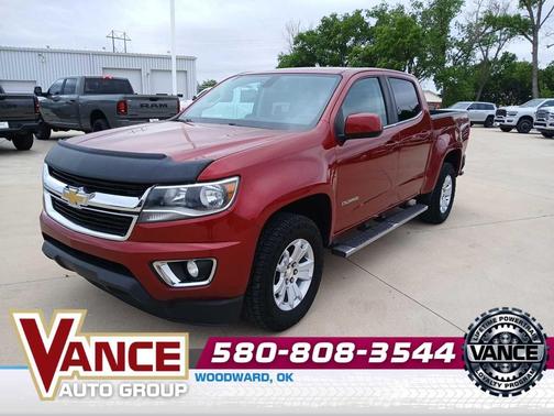 Cajun Red Tintcoat 2018 Chevrolet Colorado LT