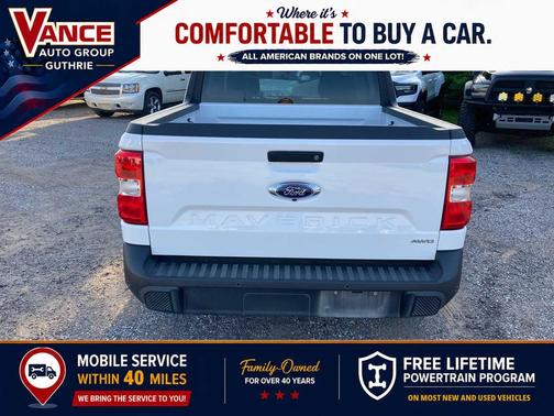Oxford White 2024 Ford Maverick XLT