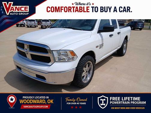 Bright White Clearcoat 2019 RAM 1500 Tradesman