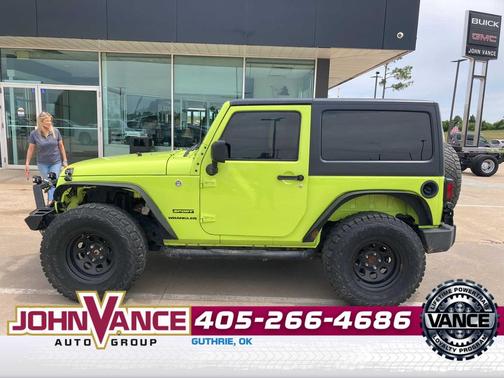Hypergreen Clearcoat 2017 Jeep Wrangler Sport