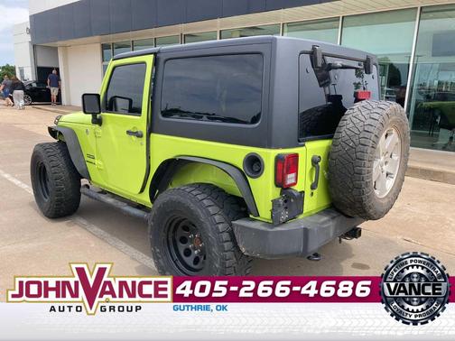 Hypergreen Clearcoat 2017 Jeep Wrangler Sport