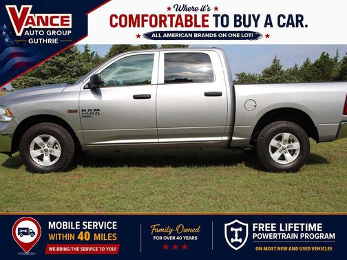 Billet Silver Metallic Clearcoat 2024 RAM 1500 Classic SSV Crew Cab 4x4 5'7' Box