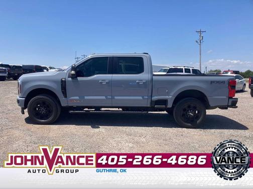 Glacier Gray Metallic Tri-Coat 2025 Ford F-250 Lariat