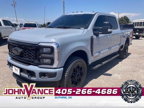 Glacier Gray Metallic Tri-Coat 2025 Ford F-250 Lariat