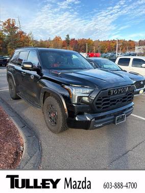 Midnight Black Metallic 2025 Toyota Sequoia TRD Pro