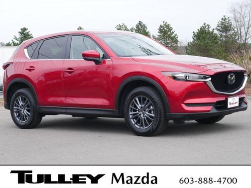 Soul Red Crystal Metallic 2021 Mazda CX-5 Touring