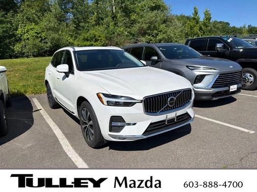 Crystal White 2023 Volvo XC60 B5 Plus Bright Theme