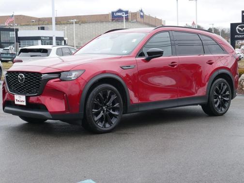 Soul Red Crystal Metallic 2025 Mazda CX-90 PHEV Premium Sport