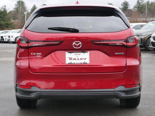 Soul Red Crystal Metallic 2025 Mazda CX-90 PHEV Premium Sport