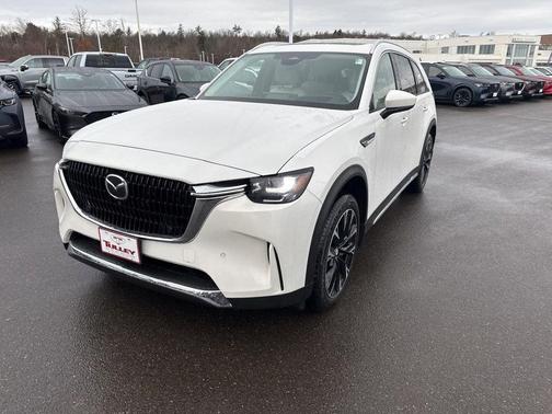 Rhodium White Premium 2026 Mazda CX-90 PHEV Premium Plus