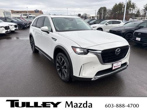 Rhodium White Premium 2026 Mazda CX-90 PHEV Premium Plus