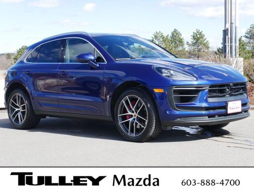 Blue 2024 Porsche Macan S