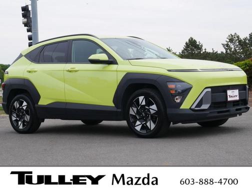 Yellow 2024 Hyundai KONA SEL