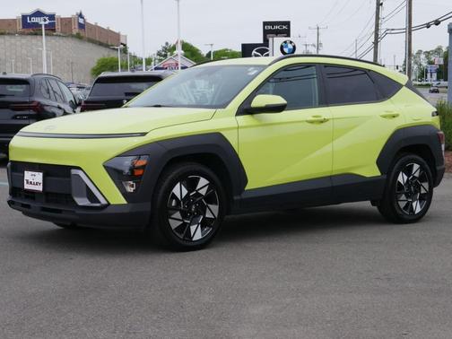 Yellow 2024 Hyundai KONA SEL