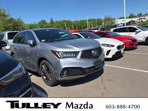 Gray 2020 Acura MDX 3.5L Technology & A-Spec Pkgs