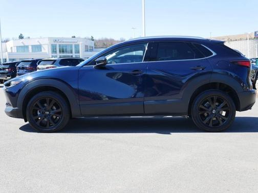 Deep Crystal Blue Mica 2023 Mazda CX-30 2.5 Turbo Premium Package