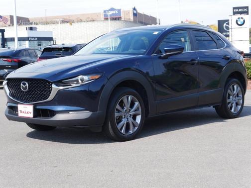 Deep Crystal Blue Mica 2024 Mazda CX-30 2.5 S Preferred Package