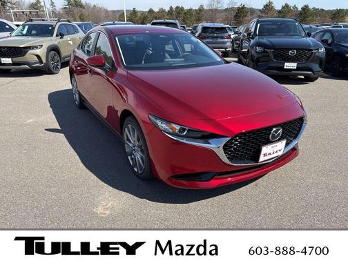 Soul Red Crystal Metallic 2026 Mazda Mazda3 FWD w/Preferred Package