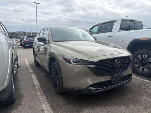 Zircon Sand Metallic 2024 Mazda CX-5 Carbon Edition