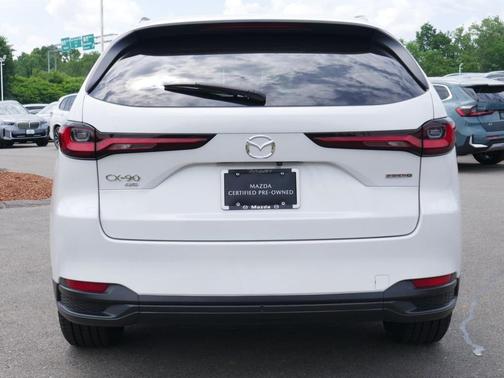 Rhodium White Metallic 2024 Mazda CX-90 3.3 Turbo Preferred
